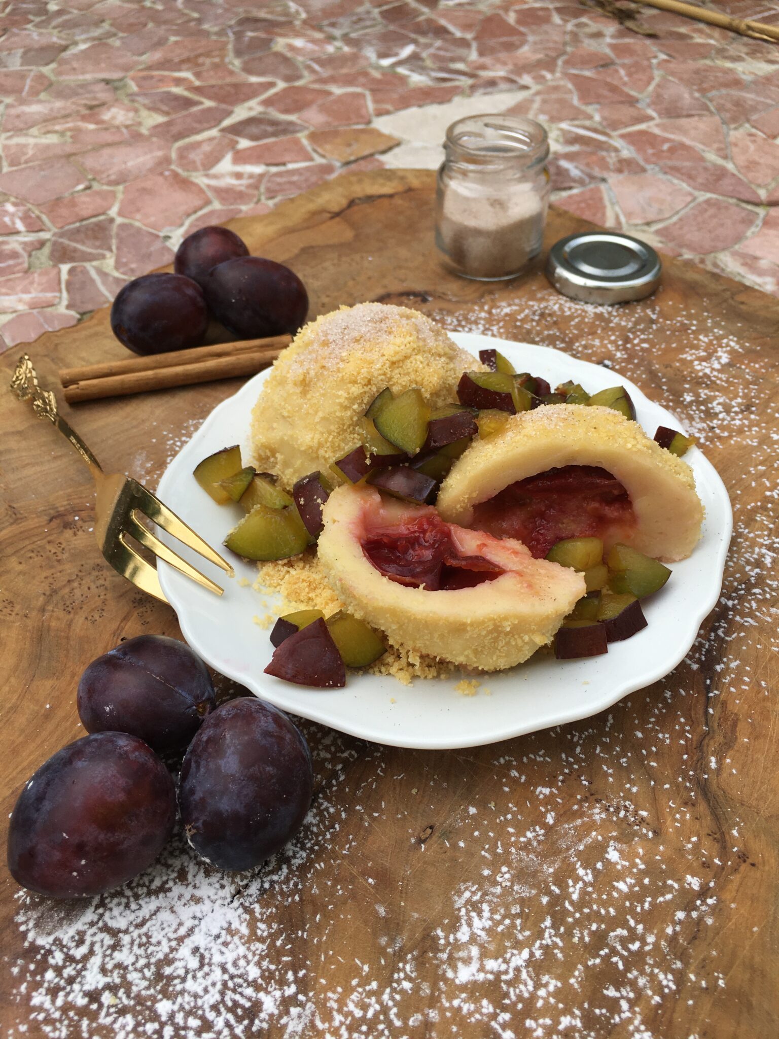 Zwetschgenknödel - glutenfreier Herbst - Kochlöffeljunkies