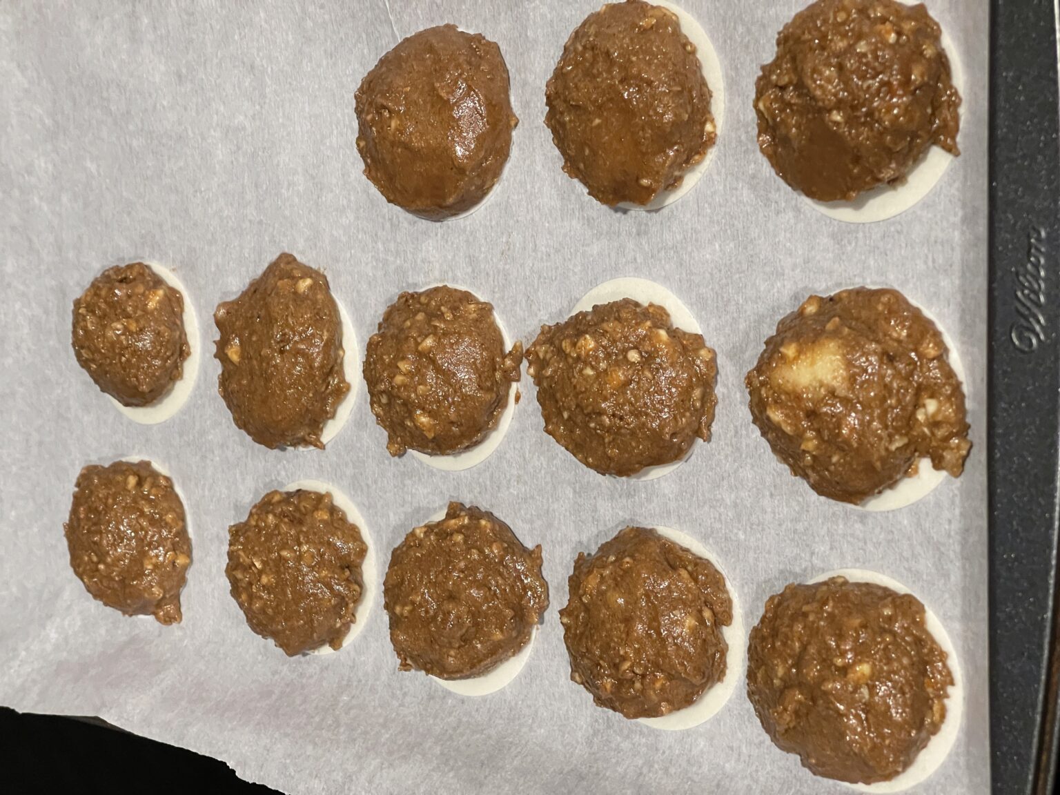 Marzipan Elisenlebkuchen - glutenfrei - Kochlöffeljunkies Marzipan Elisenlebkuchen - glutenfrei - Kochlöffeljunkies