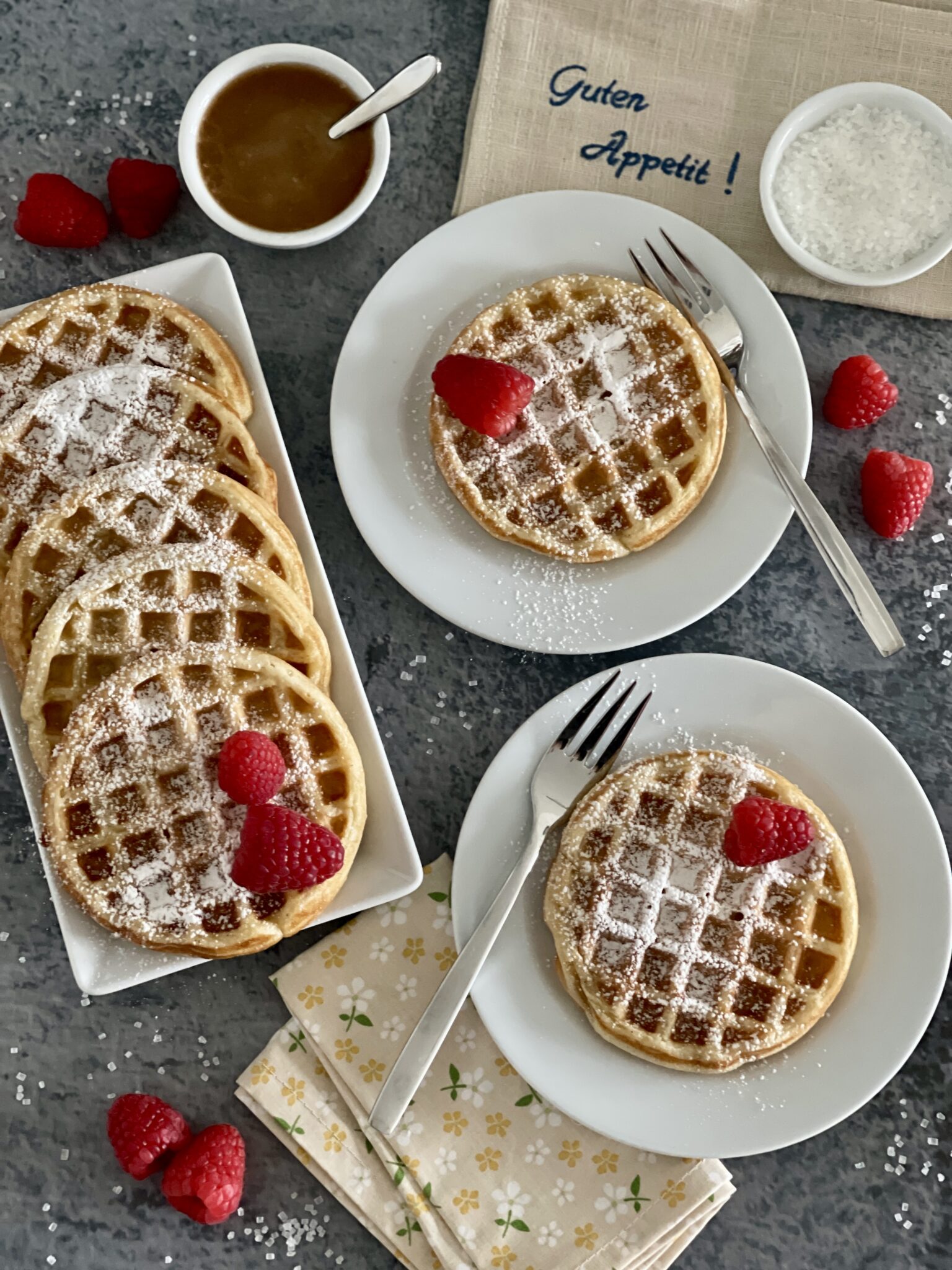 Belgische Waffeln: Unser Rezept mit Hagelzucker und Hefe