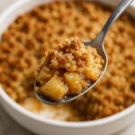 Apple Crumble mit Zimt-Zwieback-Streuseln