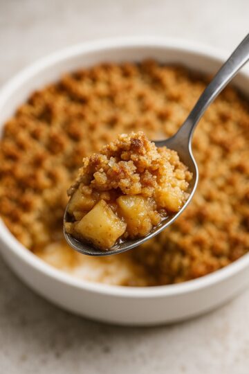 Apple Crumble, Apfel, Crumble