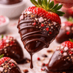 Die perfekten Schokoerdbeeren selber machen