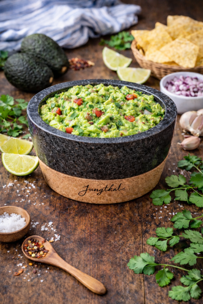Guacamole aus dem Mörser, Mexican Style