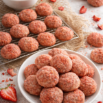 Erdbeer Cookies – weiche Kekse mit Wow-Effekt